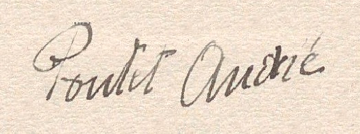 Signature André PONTET